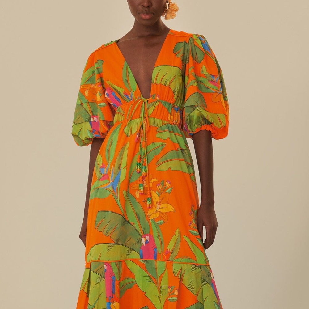 Farm Rio Tropical dress - Picture 1 of 5
